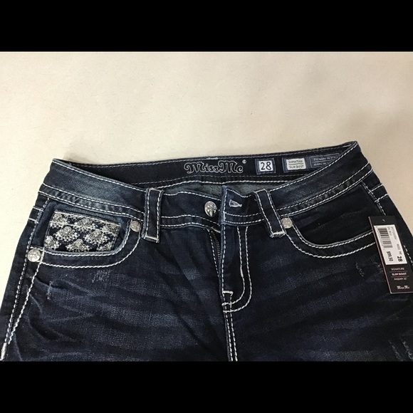 NWT Miss Me Slim Boot cut size 28 - Picture 2 of 4